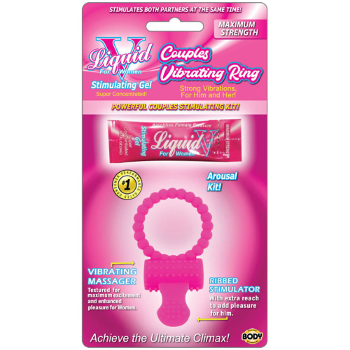 Liquid v Couples Vibrating Ring Kit