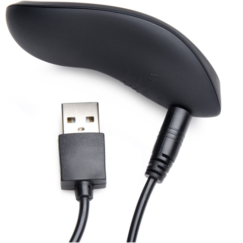 10x Mighty Rider Vibrating Strapless Strap-on Black