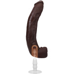 Signature Cocks - Dredd - 13.5 Inch Ultraskyn Cock With Removable Vac-U-Lock Suction Cup - Chocolate