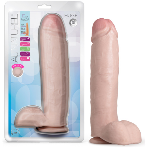 Au Naturel - Huge - 10 Inch Dildo - Vanilla