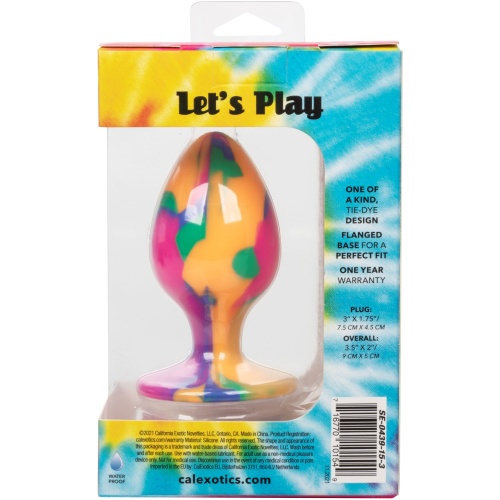 Cheeky Large Tie-Dye Plug