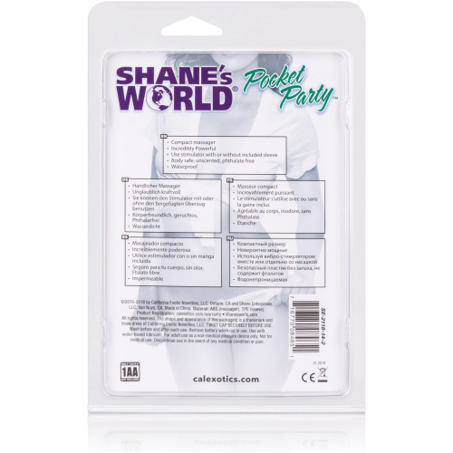 Shanes World Pocket Party - Purple