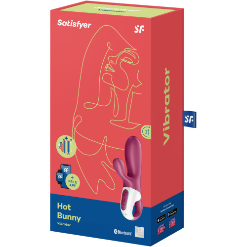 Hot Bunny Vibrator - Purple