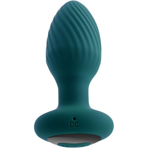 Playboy Pleasure - Spinning Tail Teaser - Butt Plug - Deep Teal
