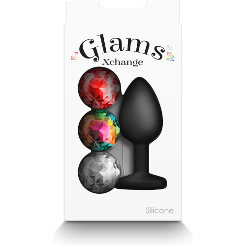 Glams Xchange Round - Small - Black