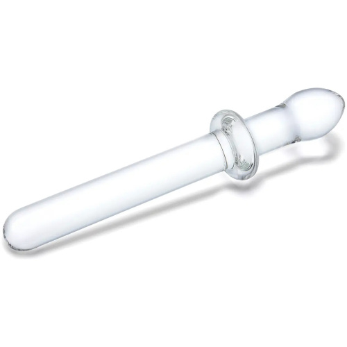9.25 Inch Classic Smooth Dual-Ended Dildo - Clear