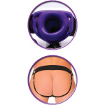 Fetish Fantasy Series for Him or Her Hollow Strap-on - Purple