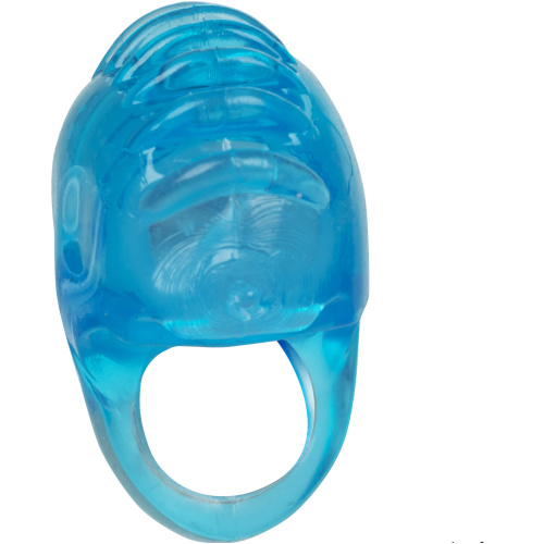 Foil Pack Vibrating Finger Teaser - Blue