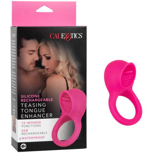 Silicone Rechargeable Teasing Tongue Enhancer