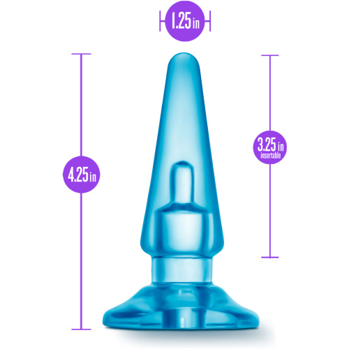 B Yours - Basic Anal Plug - Blue