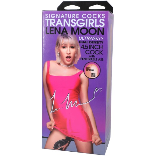 Signature Cock With Penetrable Ass - Transgirls -  Lena Moon - Vanilla