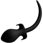 Xl Silicone Puppy Tail Butt Plug