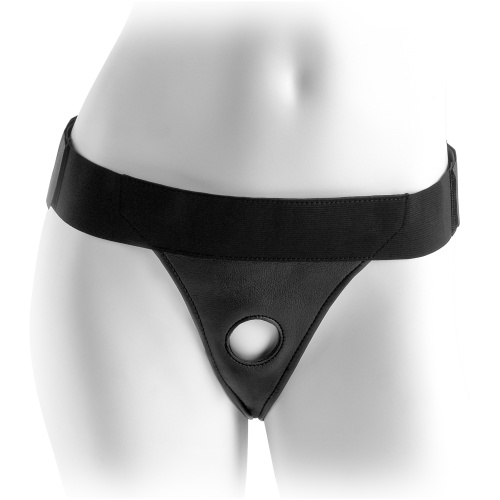 Fetish Fantasy Series Crotchless Harness - Black