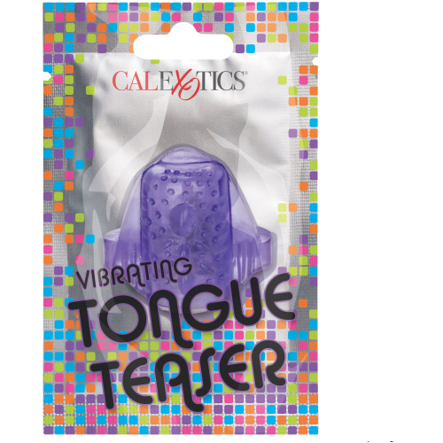Foil Pack Vibrating Tongue Teaser - Purple
