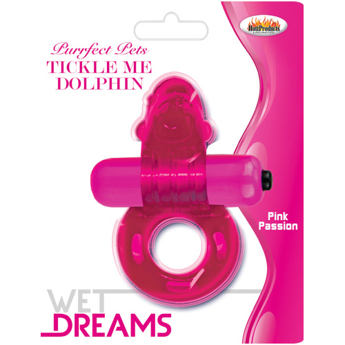 Purrfect Pet Tickle Me Dolphin - Magenta