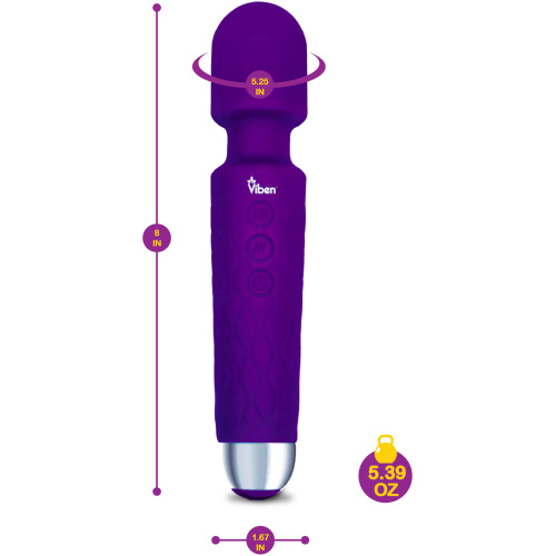 Tempest - Intense Wand Massager - Violet