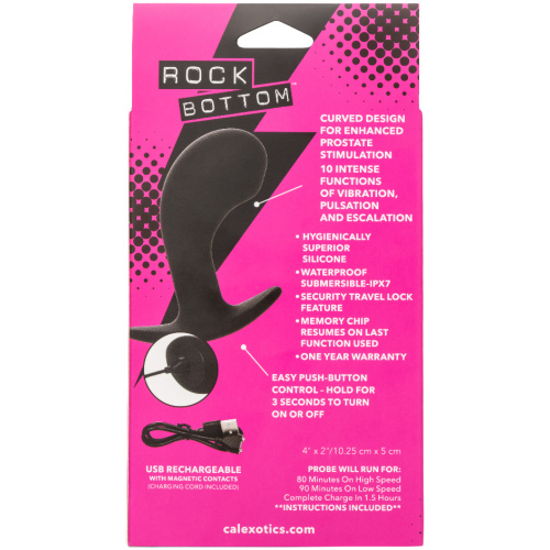 Rock Bottom Curved Probe - Black