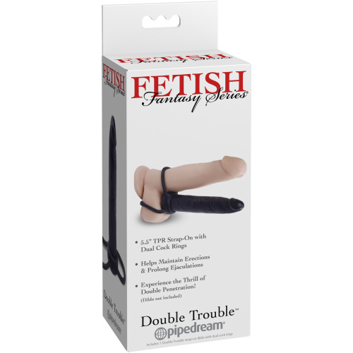 Fetish Fantasies Series Double Trouble - Black