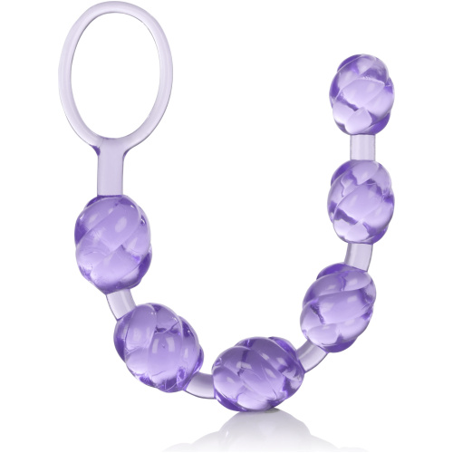 Swirl Pleasure Beads - Purple