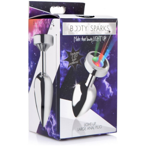 Light Up Large Anal Plug