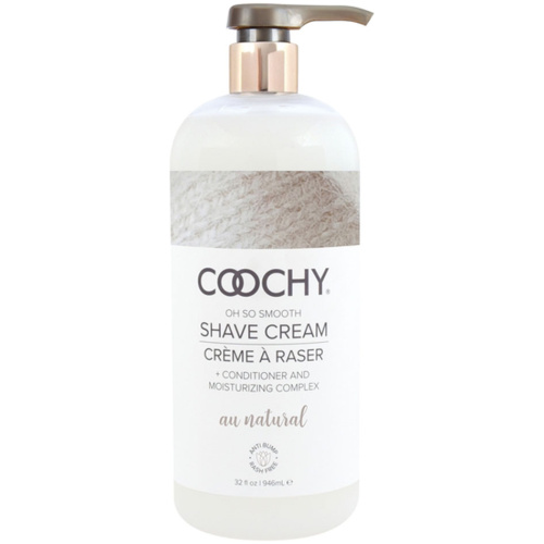 Coochy Shave Cream Au Natural 32 Oz