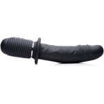 Power Pounder Vibrating and Thrusting Silicone Dildo
