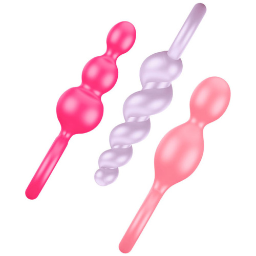 Satisfyer Booty Call 3 Piece Set - Multi Colored