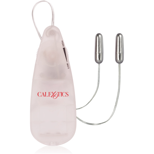 Pocket Exotics Dual Heated Whisper Bullets - Clear