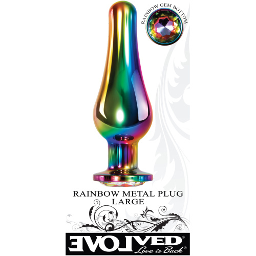 Rainbow Metal Plug - Large