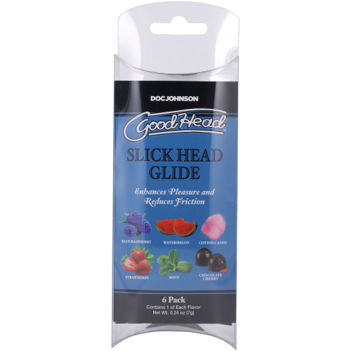 Goodhead - Slick Head Glide - 6 Pack - 0.24 Oz