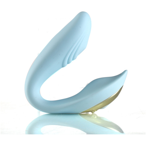 Harmonie Rechargeable Remote Silicone Bendable Vibrator - Teal