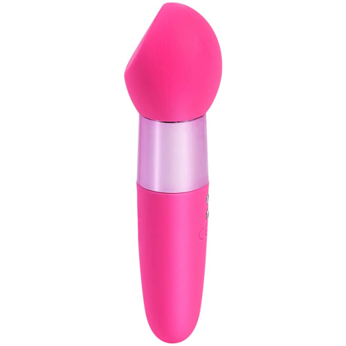 Rina Rechargeable Dual Motor Silicone 15- Function Vibrator - Pink