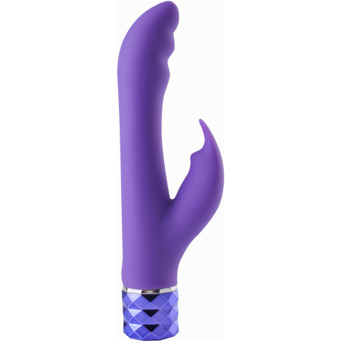 Hailey 10-Function Vibrating Rechargeable Dual Vibe - Purple
