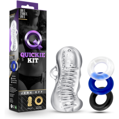 Quickie Kit - Jerk Off - Clear