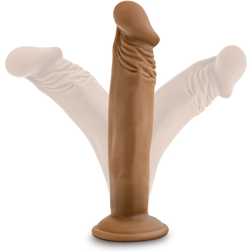 Dr. Skin - Dr. Small - 6 Inch Dildo - Mocha