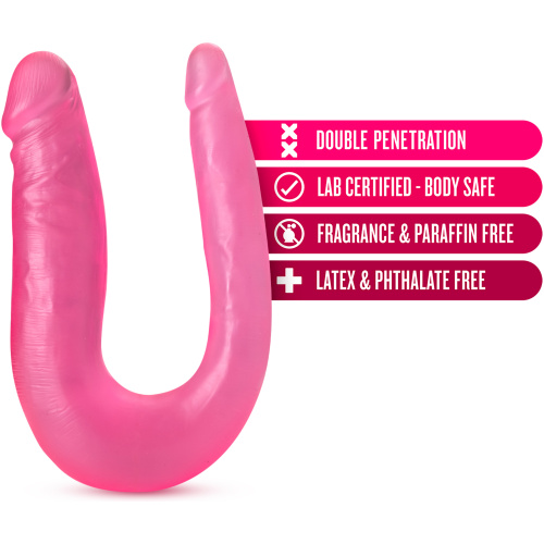 B Yours - Sweet Double Dildo - Pink