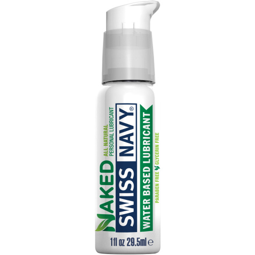 Swiss Navy Naked Water Based Lubricant 1 Oz