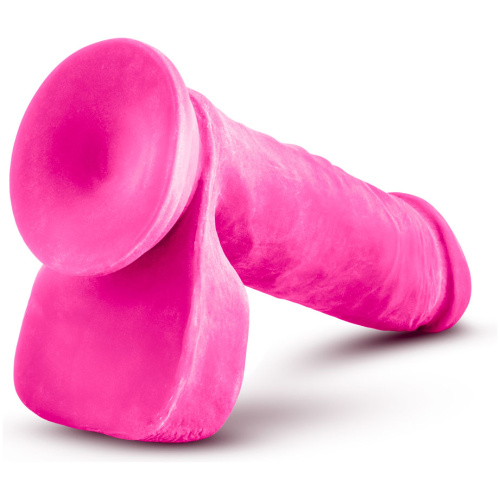 Au Natural - Bold - Hero - 8 Inch Dildo - Pink