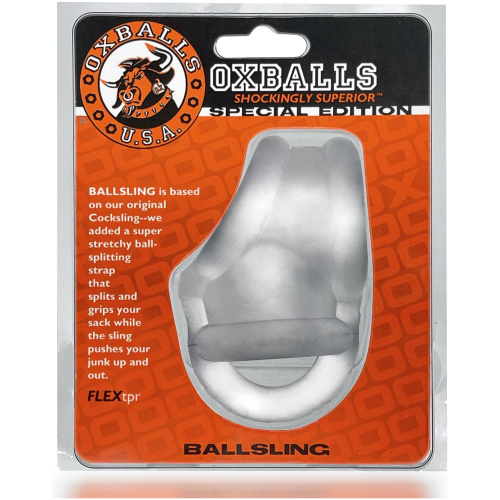 Ball Sling With Ball Splitter - Clear Ice