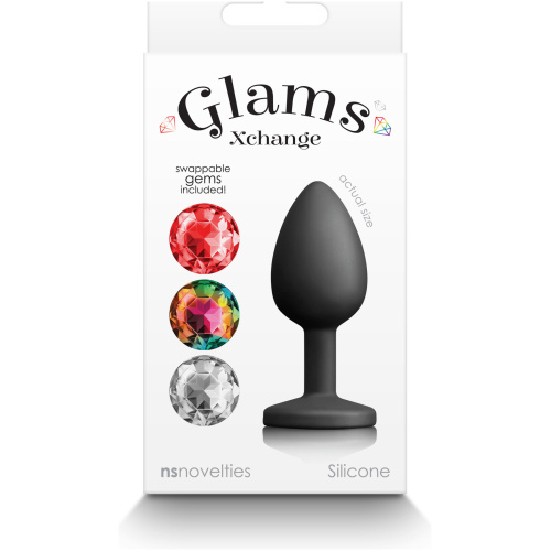 Glams Xchange Round - Small - Black
