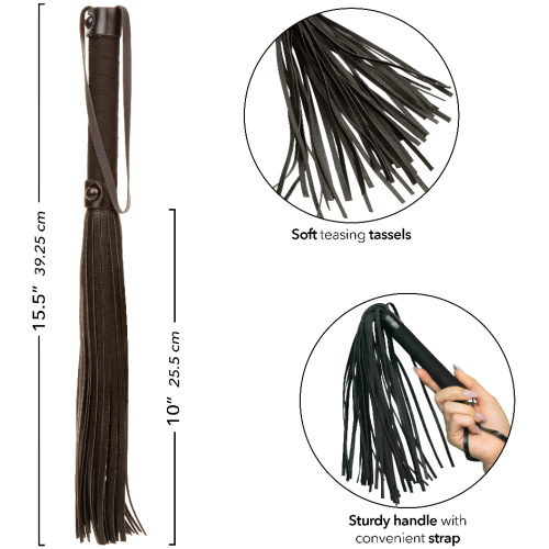 Nocturnal Collection Flogger - Black