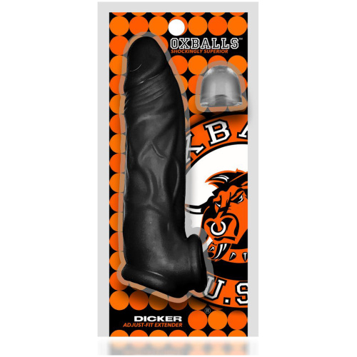 Dicker Ultra-Slim Cocksheath - Black Ice