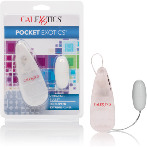 Pocket Exotics Vibrating Ivory Bullet