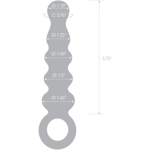Quintessence Beaded Anal Slider