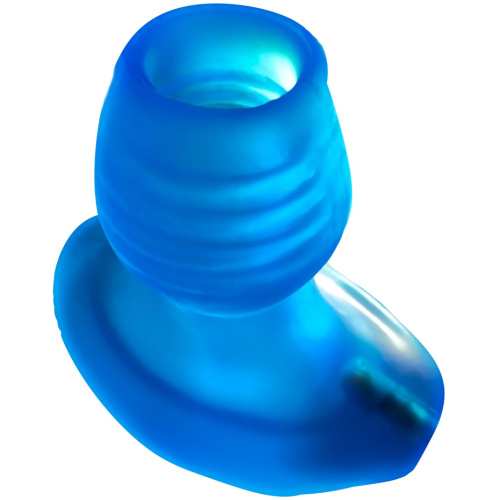 Glow Hole 1 Butt Plug - Small - Blue Morph