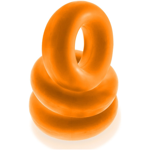 Fat Willy 3-Pack Jumbo Cockring - Orange