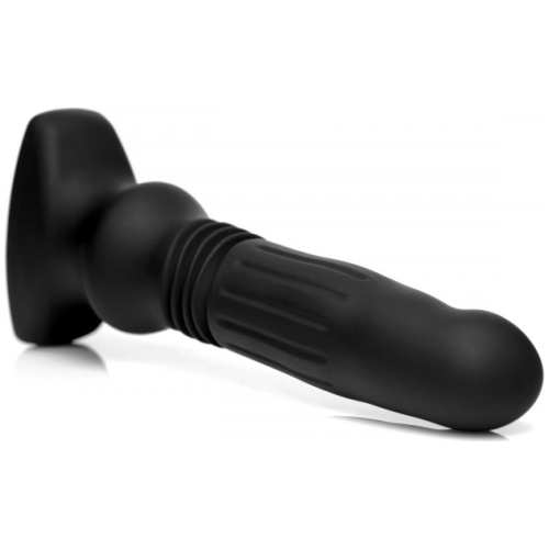 Silicone Swelling & Thrusting Plug With Remote Control