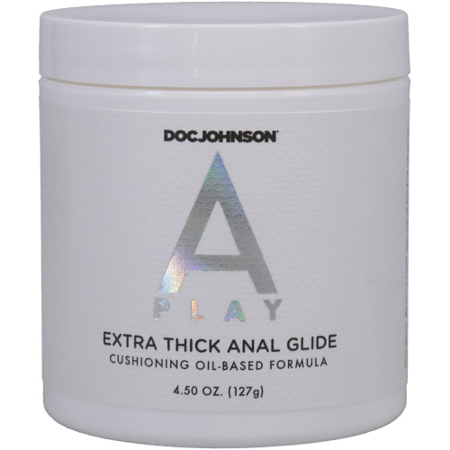 A-Play - Extra Thick Anal Glide - Cushioning Oil-Based Formula - 4.5 Fl. Oz. - Bulk