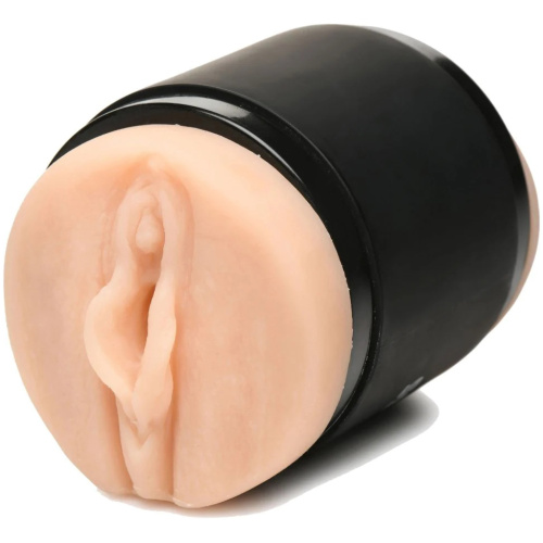 Mistress Double Shot Mouth and Pussy Stroker - Light