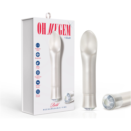 Oh My Gem - Bold - Diamond - White